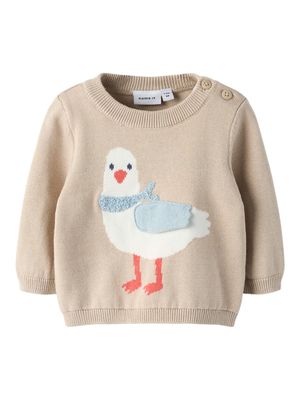 Name it Baby FOSEA LS KNIT BOX Grey