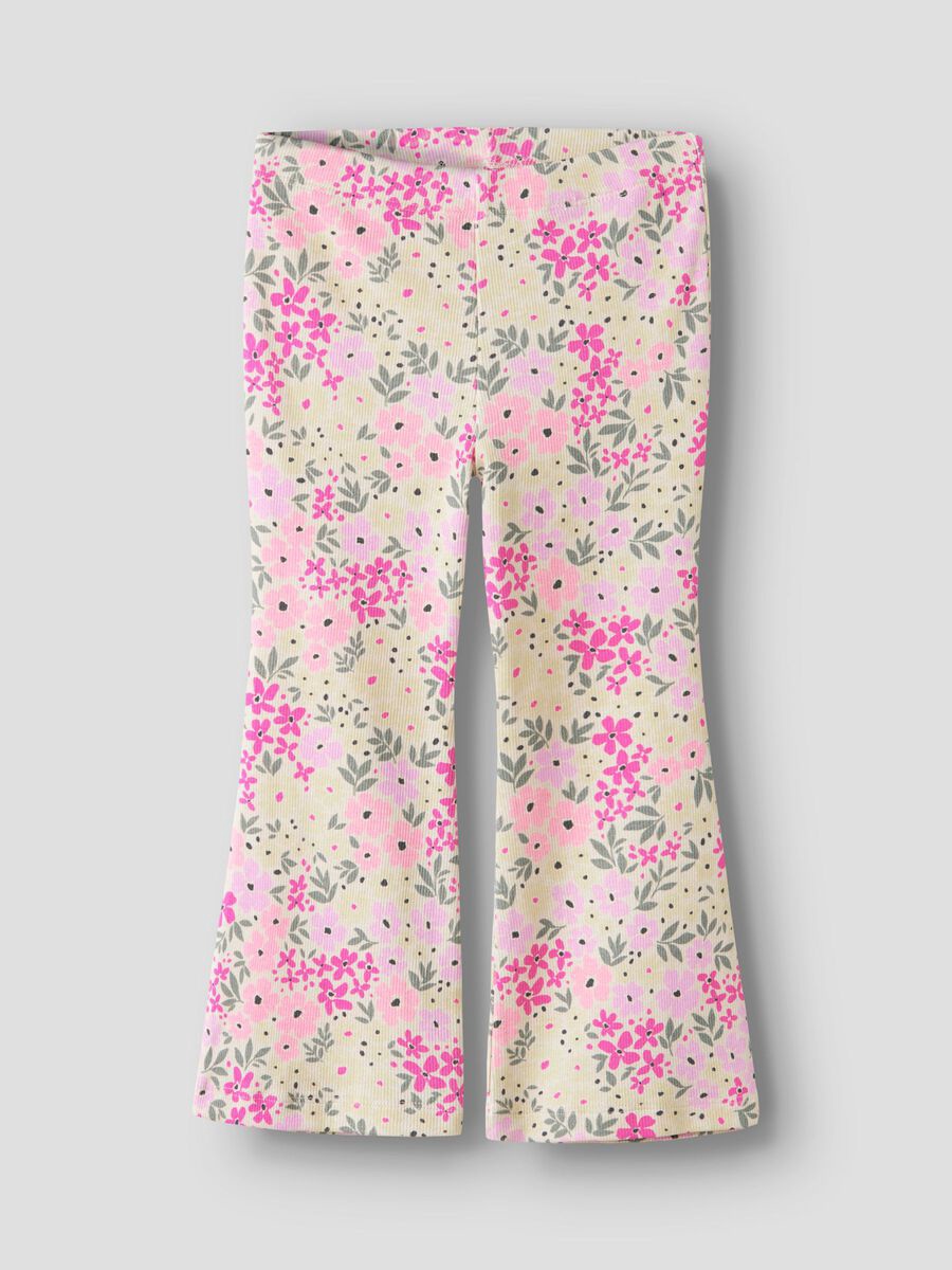 Name it Mini DARTIAS FLARED PANT White