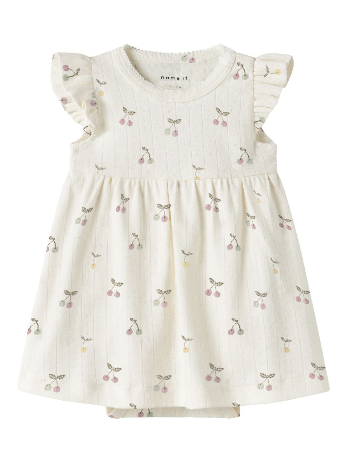 Name it Baby FICHERRY CAPSL BODYDRESS White