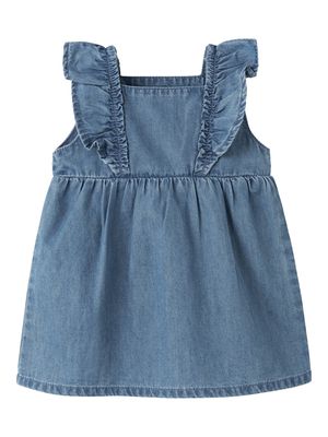 Name it Baby FIONA FRILL DNM DRESS Blue