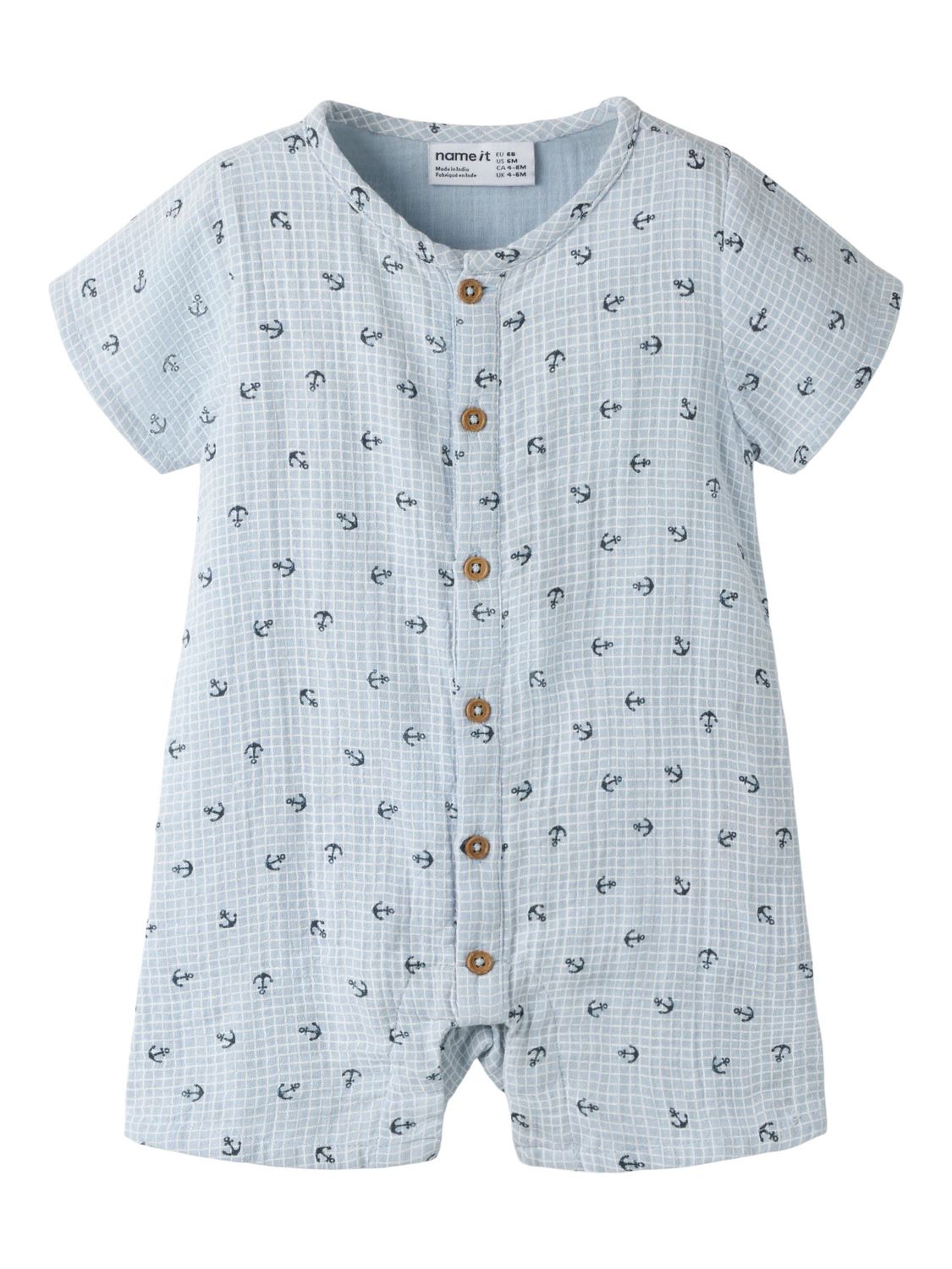 Name it Baby FRONT SS SUNSUIT Blue