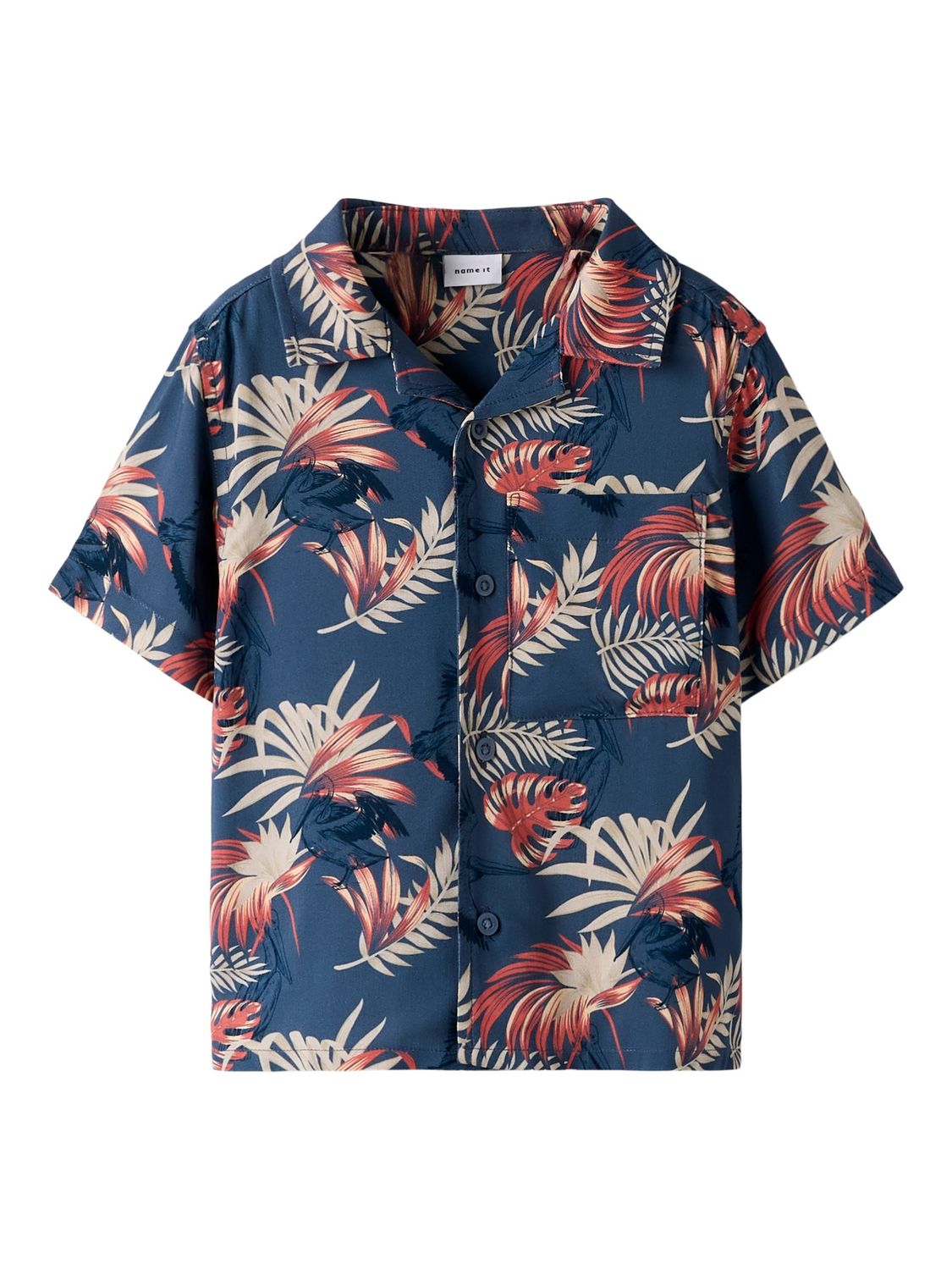 Name it Mini - FERANE SS SHIRT Blue
