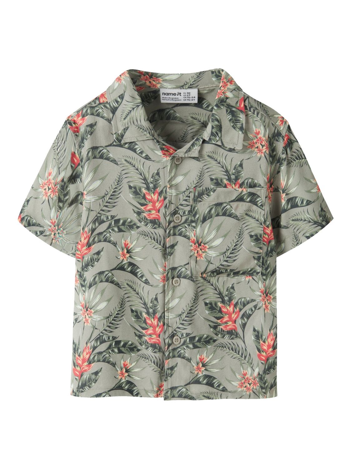 Name it Mini FERANE SS SHIRT Grey