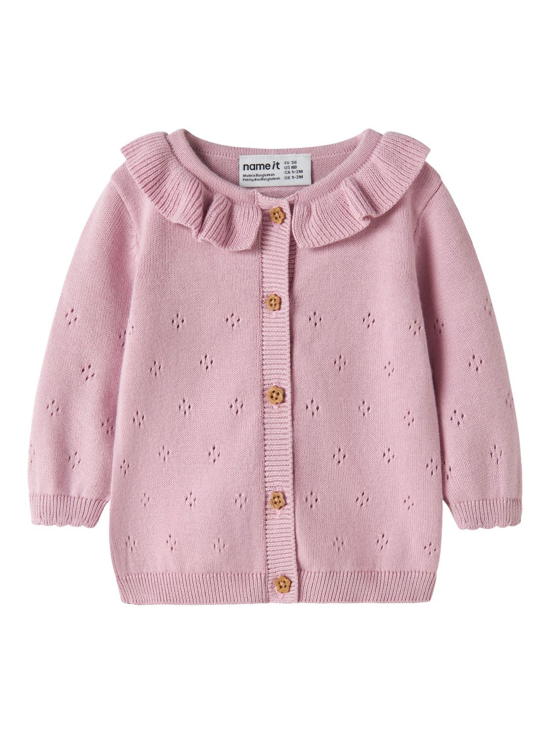 Name it Baby DIAME LS KNIT CARD Purple