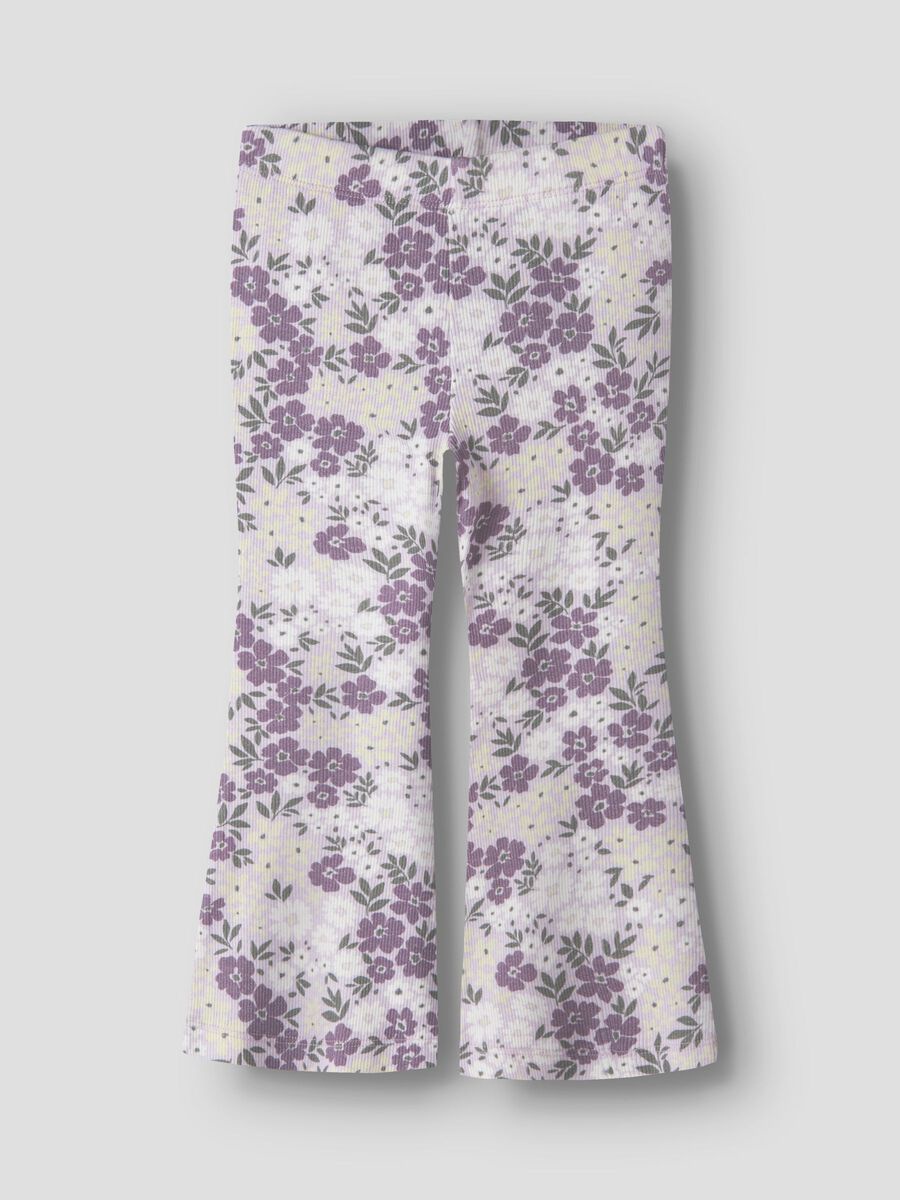 Name it Mini DARTIAS FLARED PANT Purple