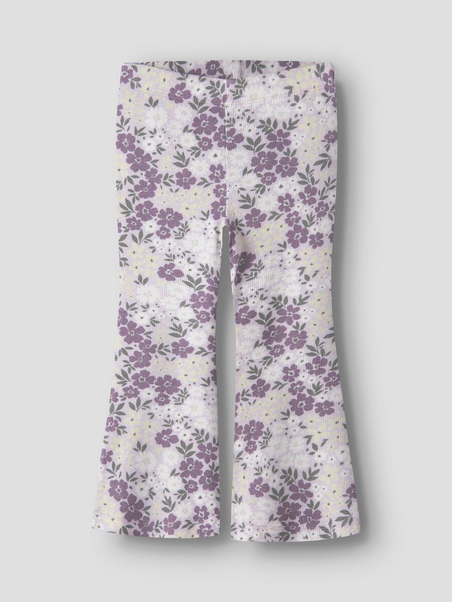 Name it Mini DARTIAS FLARED PANT Purple