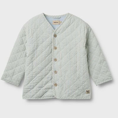 WHEAT Quilt Jacket Saxo