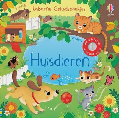 Usborne Geluidsboekje Huisdieren muziekboeken