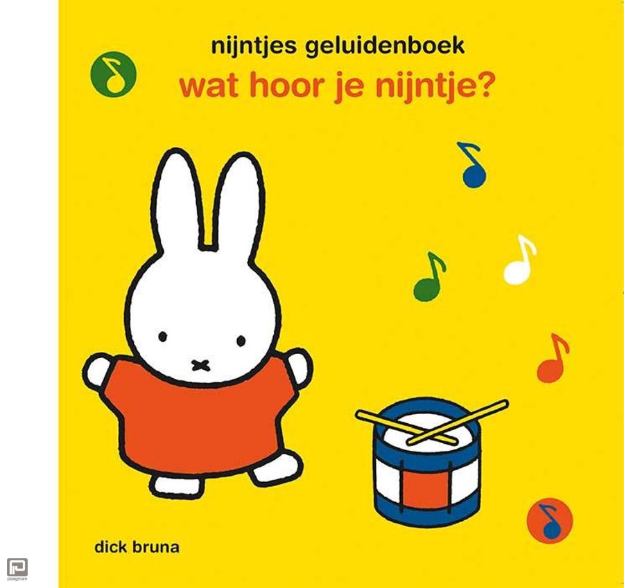 Wat hoor je Nijntje muziek en geluiden boek - Dick Bruna