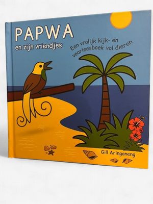 Gill Aringaneng Papwa en zijn vriendjes kinderboeken voorkant boek

