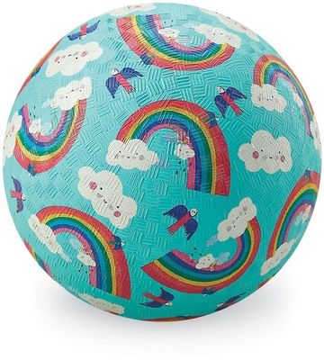 Crocodile Creek speelbal regenboog dromen buitenspeelgoed 18 cm