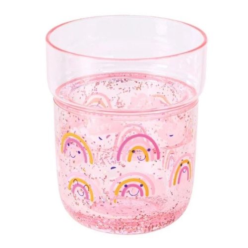 Moses Glitter Magic drinkbeker regenboog