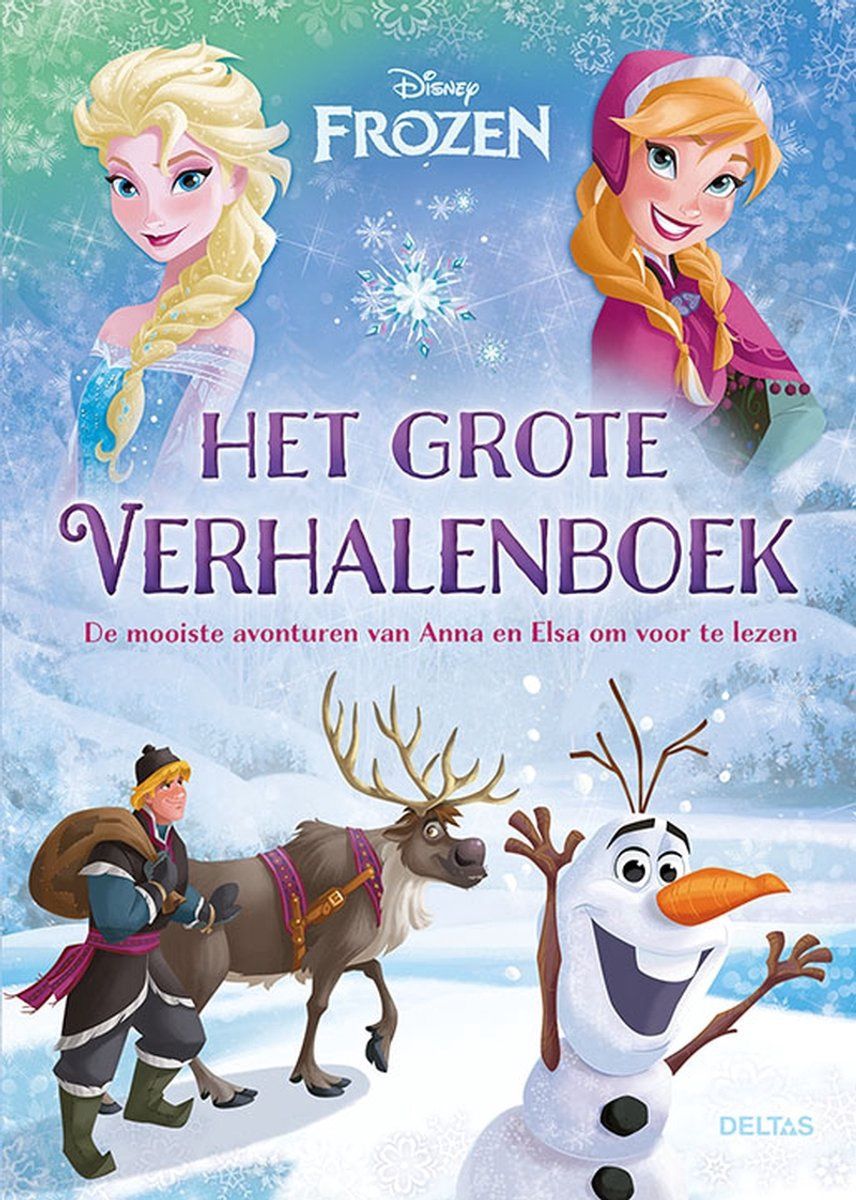 Disney Frozen Het grote verhalenboek kinderboek
