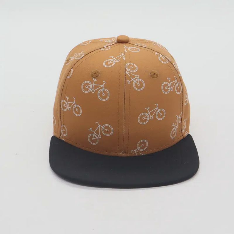 Cap bicycle cognac