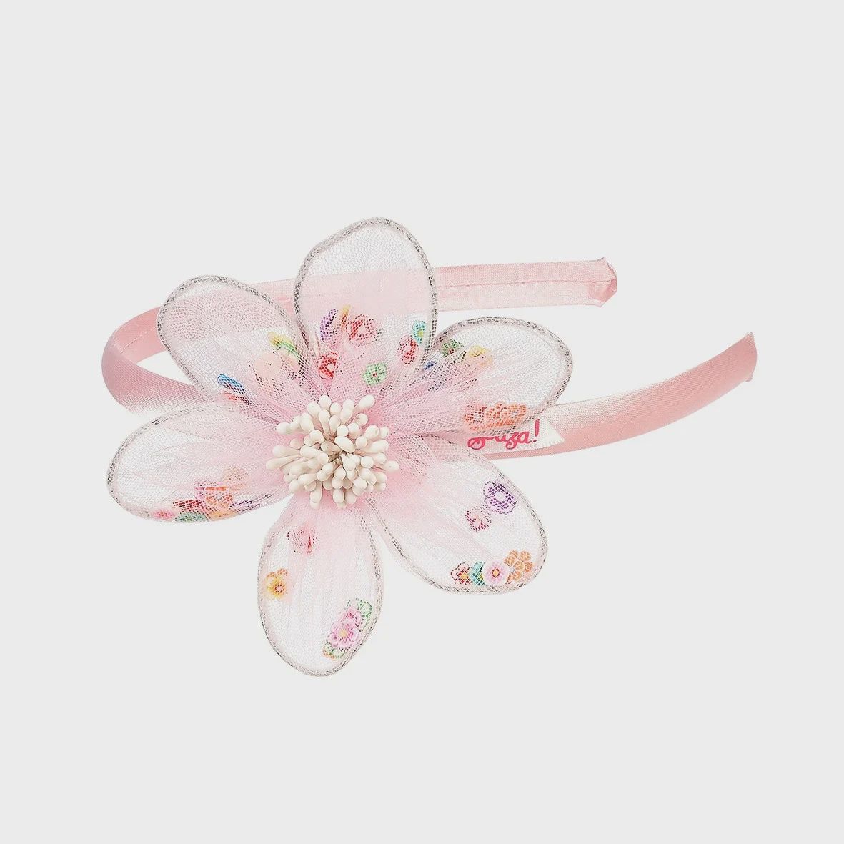 Souza Indra Diadeem Bloemen roze 3+