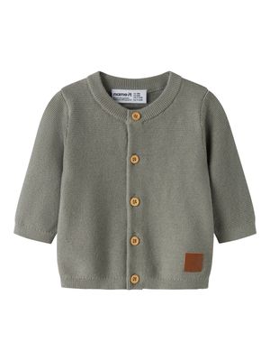 Name it Baby JEFFREY LS KNIT CARD Grey
