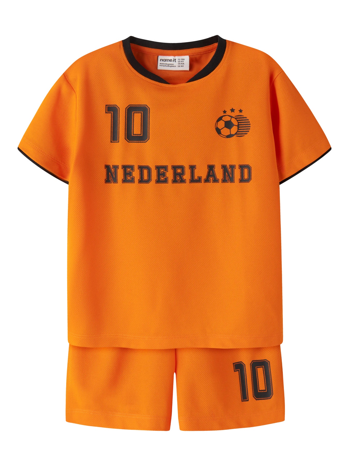Name it Mini HITEAM SHORT SET Orange