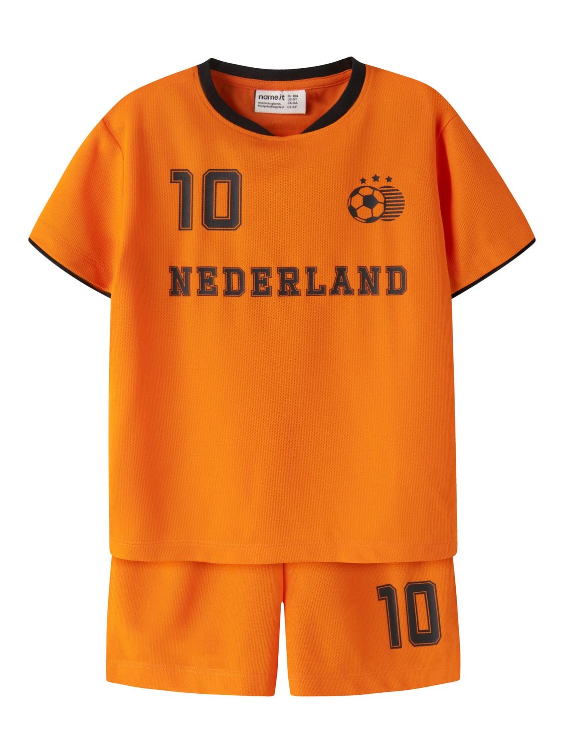 Name it Mini HITEAM SHORT SET Orange