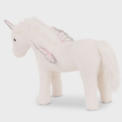 Götz eenhoorn Pegasus Opal knuffel voor poppen 40 cm 3+