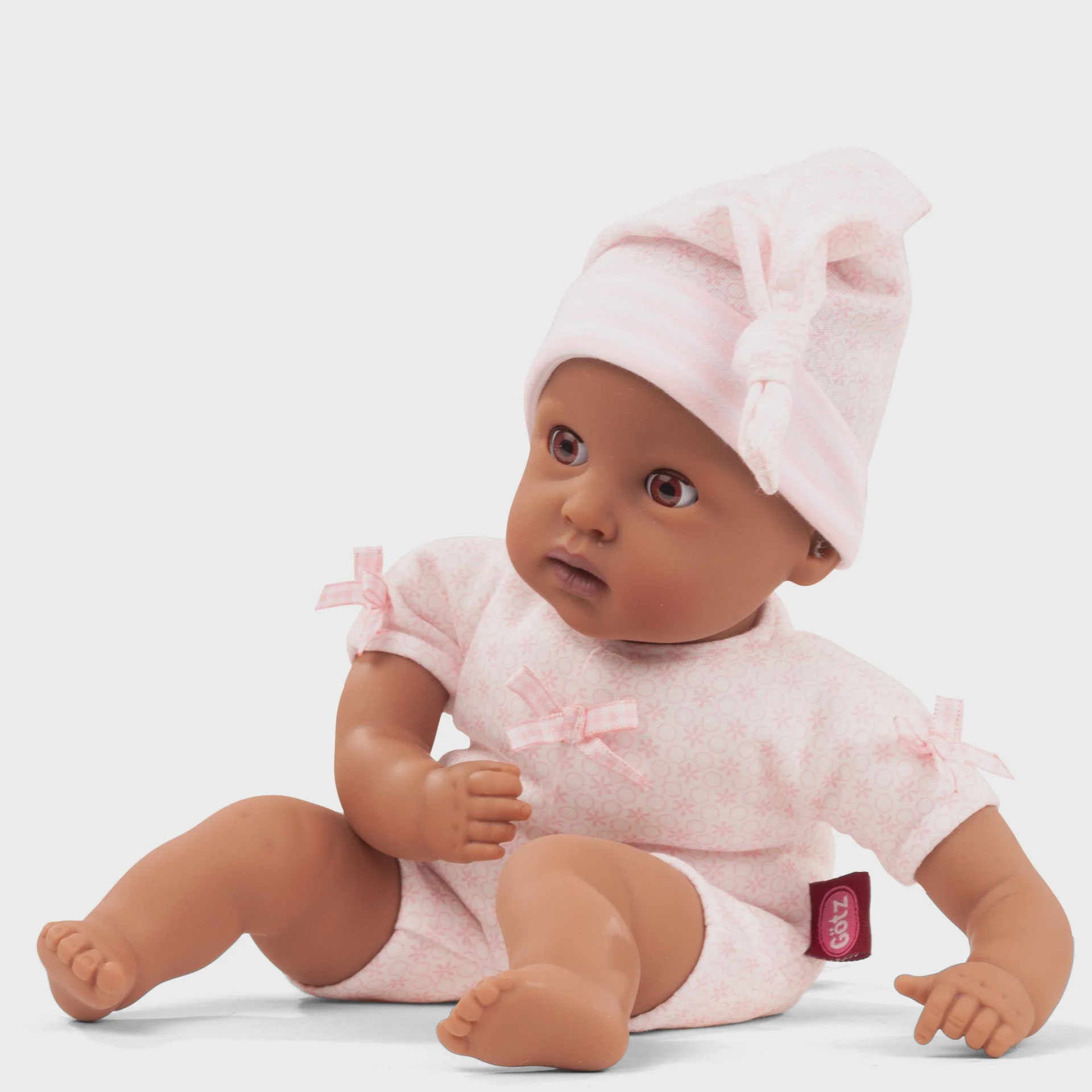 Götz babypop Muffin om aan te kleden 33 cm met muts 18m+