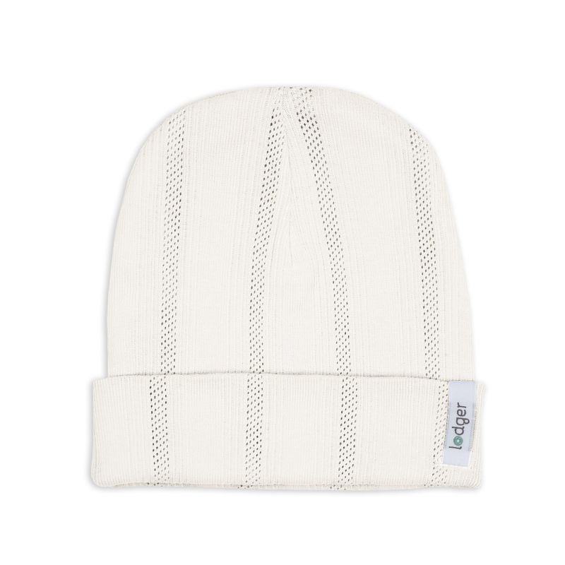 Lodger baby muts pointelle cream biologisch katoen 0-6M