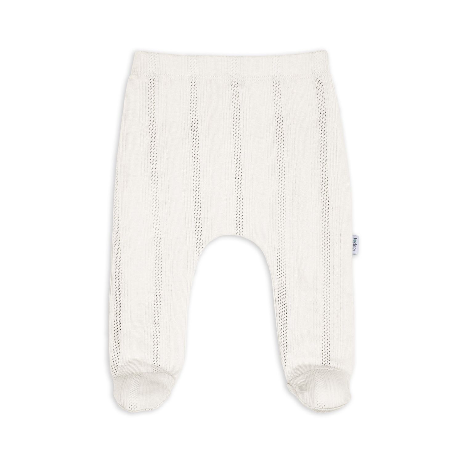 Lodger baby legging jogger pointelle cream biologisch katoen 50-68