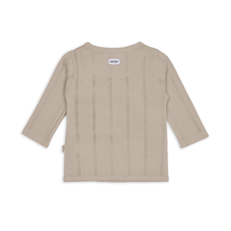 Lodger overslagshirt topper pointelle shell biologisch katoen 50-68