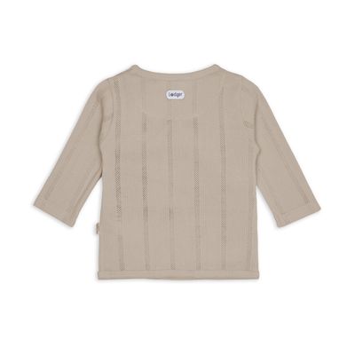 Lodger overslagshirt topper pointelle shell biologisch katoen 50-68