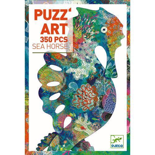 Djeco Puzz'Art kinder puzzel zeepaardje 350 stukjes 7+