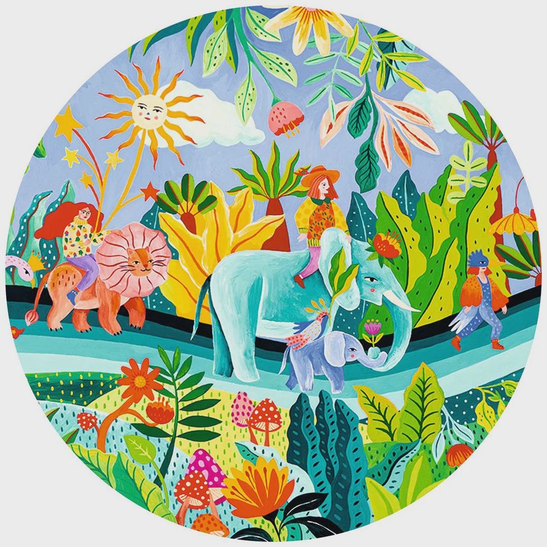 Djeco Gallery kinder puzzel La Fiesta 1000 stukjes 9+