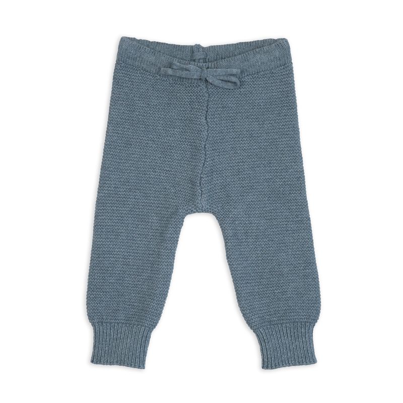 Kraammand Blauw - Lodger Merino wol pakje &amp; Fehn grijpknuffel