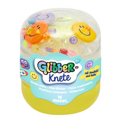 Moses Glibber klei slijm met confetti assorti