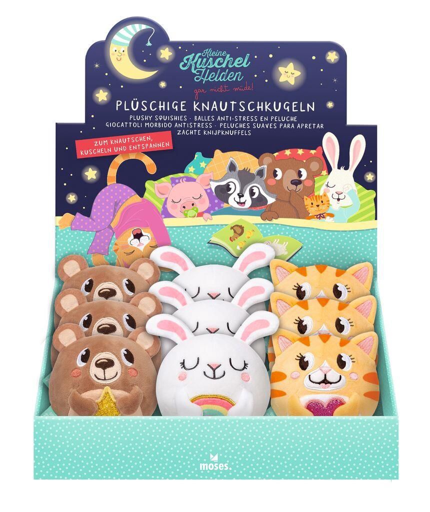Moses kleine knuffelhelden stressbal assorti 9,5 cm