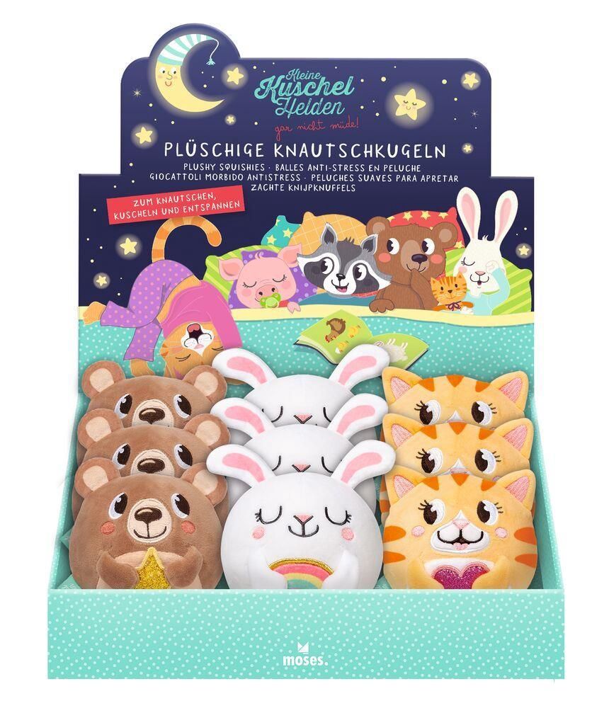 Moses kleine knuffelhelden stressbal assorti 9,5 cm