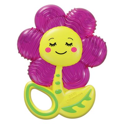 Clementoni Baby verkoelende bijtring bloem 3 maanden+