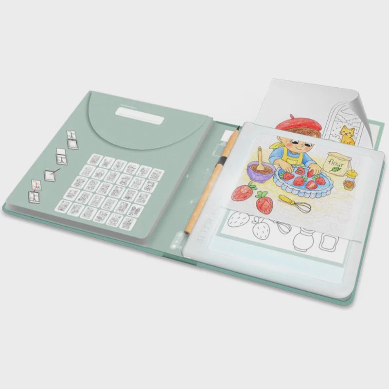 Kidywolf Kidydraw Pad tekenbord eten 6+