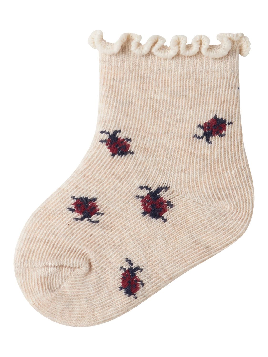 Name it Baby KADYBUG SOCK White