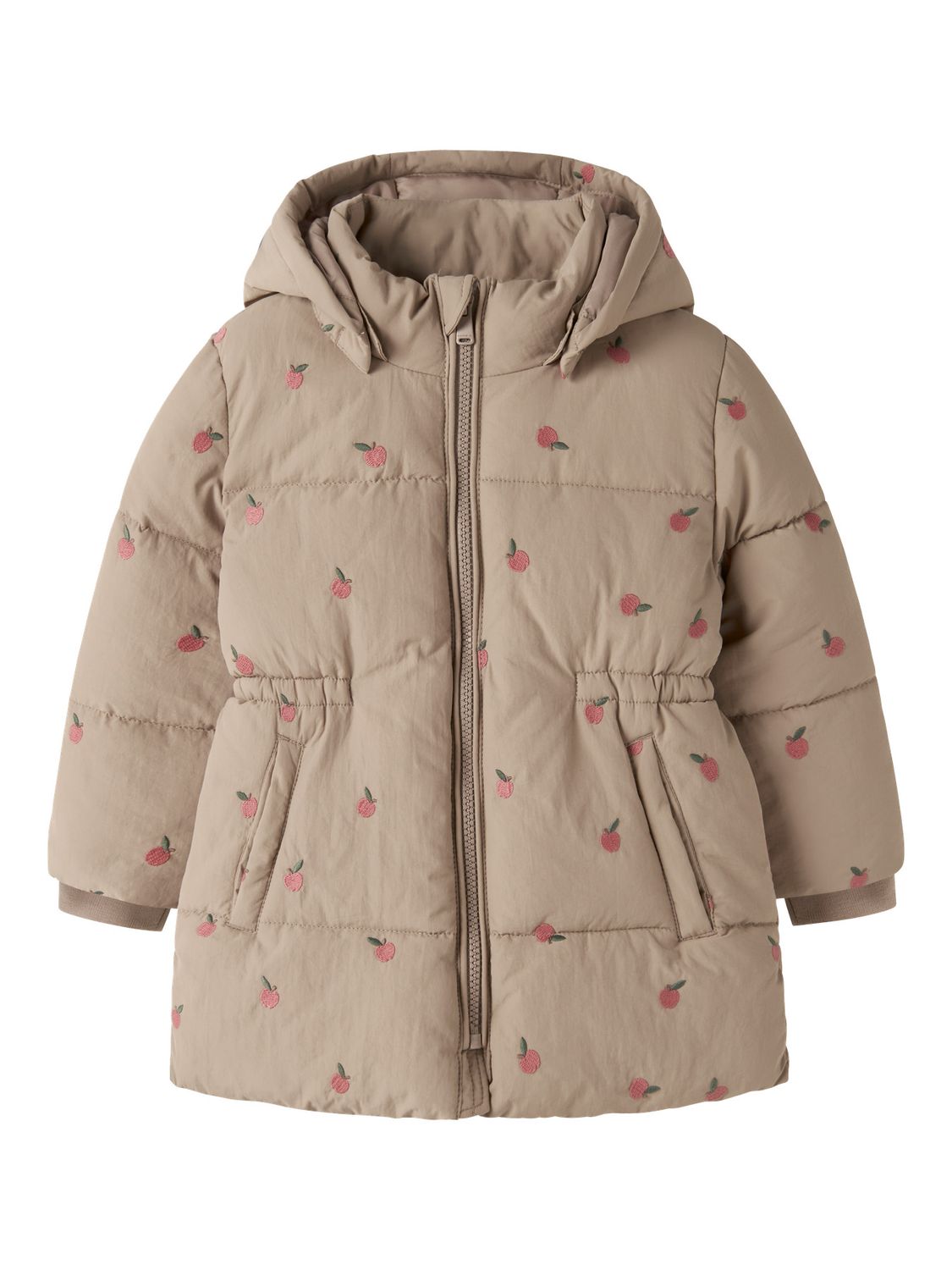 Name It Mini MOLLY PUFFER JACKET LONG1 Brown