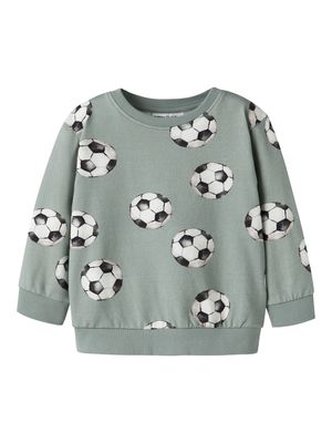 Name it Mini LOUIE LS NREG SWEAT BRU BOX Green