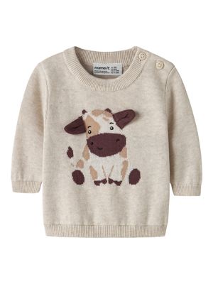 Name it Baby LIGAN LS KNIT White