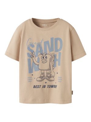 Name It Mini KARLO SS NREG TOP BOX Grey