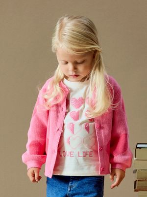 Name it Mini LIANAX LS KNIT CARD Red