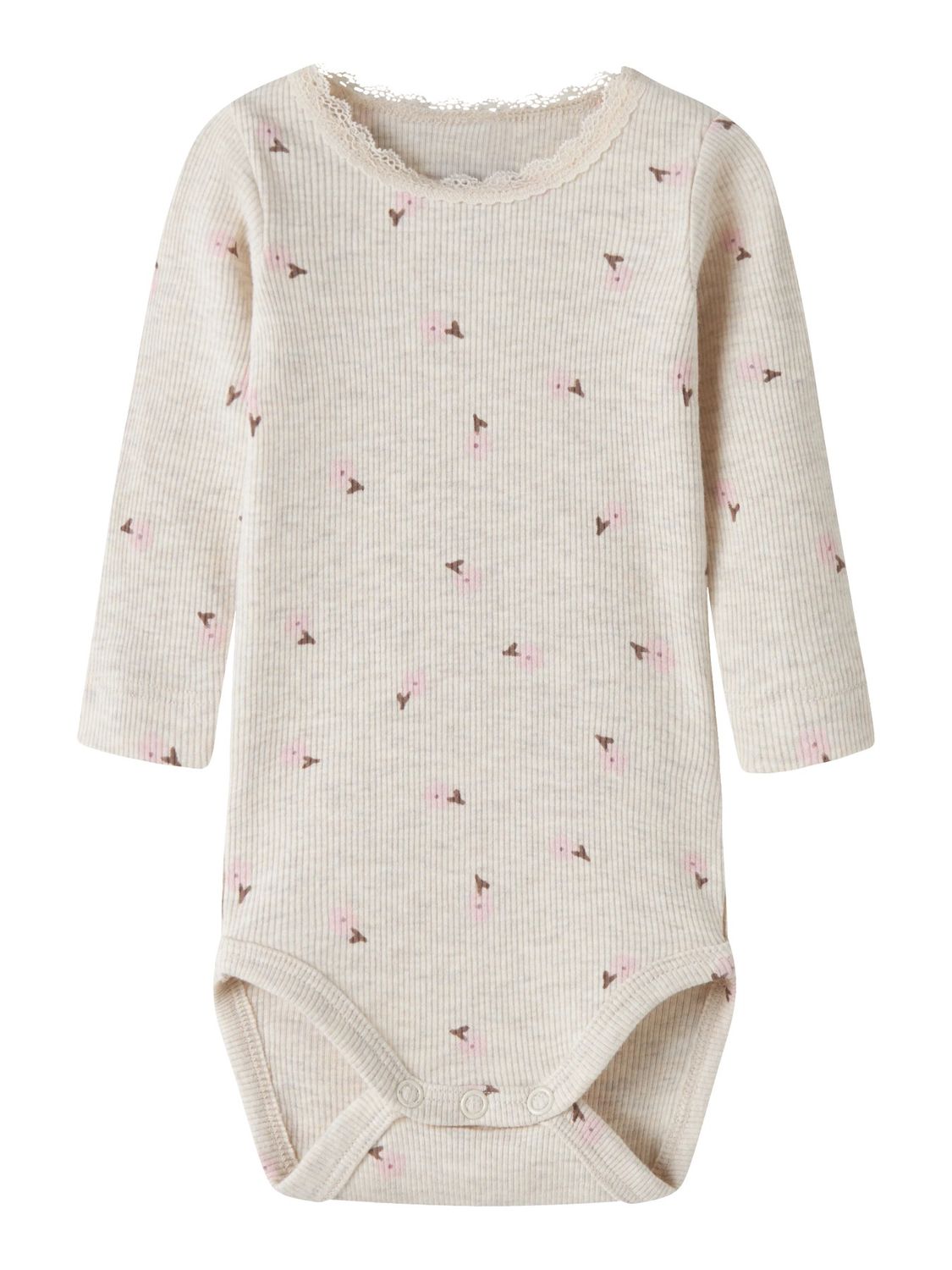 Name it Baby LAUREL LS BODY White