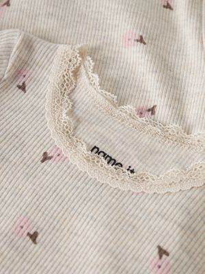 Name it Baby LAUREL LS BODY White