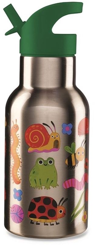 Crocodile Creek drinkbeker tuinvrienden RVS 400 ml