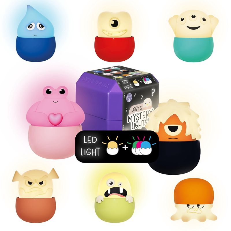 Eggy's Surprise lampje monster LED oplaadbaar 3+