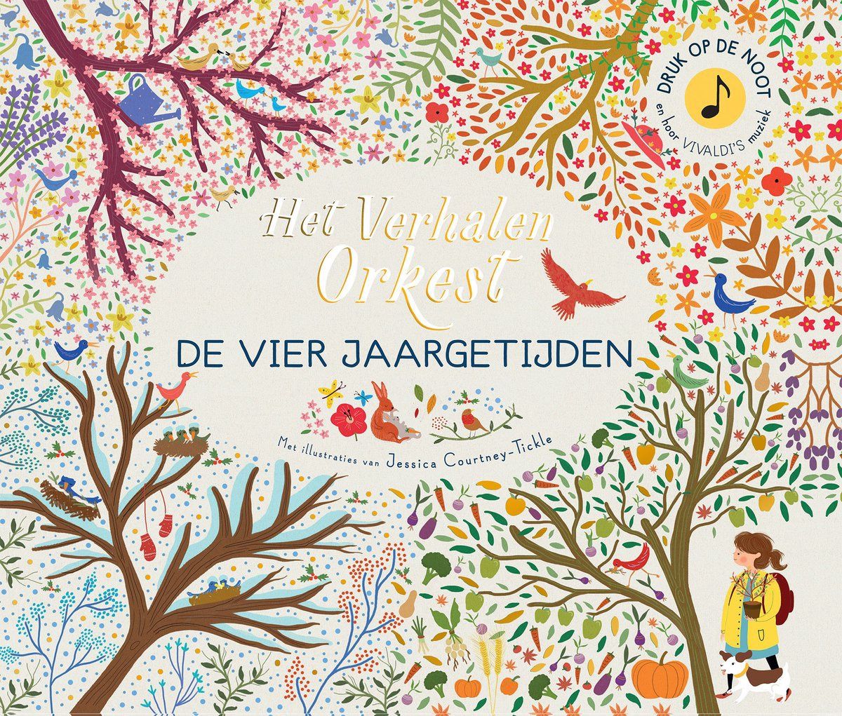 Het kleine verhalenorkest - De vier jaargetijden – Jessica Courtney-Tickle