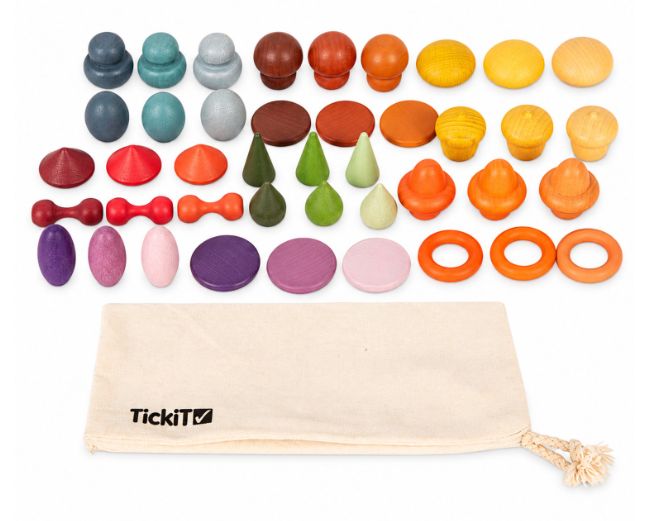 Tickit Houten Schatten Proefset 42 delig