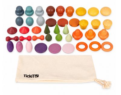 Tickit Houten Schatten Proefset 42 delig