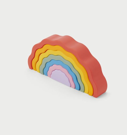 TickiT Silisoft Wobbel Regenboog (regenboog)